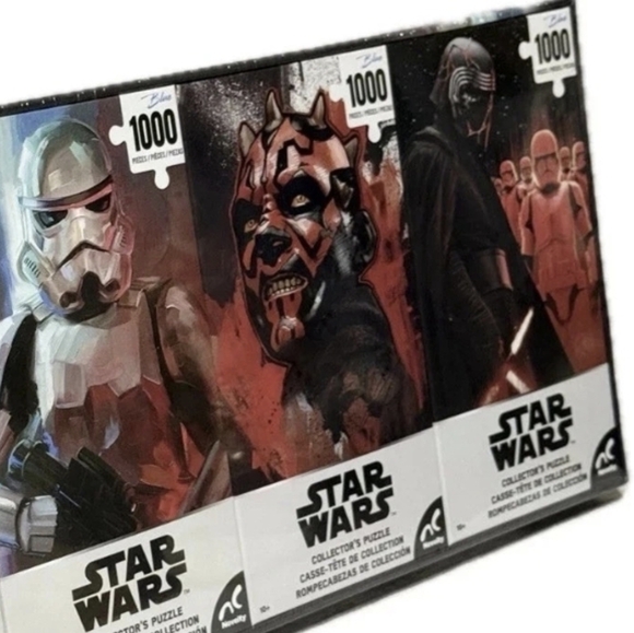 Star Wars 4-Pack 1000pc Collector's Puzzles - Iconic Villains - Picture 3 of 9